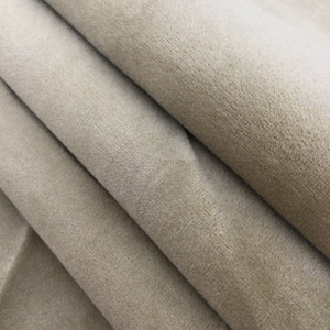 Solid Brown Velvet | Heavy Upholstery Fabric | 54" Wide | By the Yard