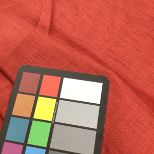 Brick Red Variegated Polyester Silk Drapery Fabric | Drapery | Home Decor | By The Yard | 54 inch Wide