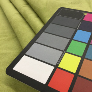 Cool Avocado Green Microsuede Upholstery Fabric | Heavyweight Upholstery | 54 inch wide | By The YArd