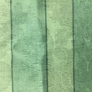 Garden Green Striped Damask | P.Kaufmann | Printed Home Decor Fabric | By The Yard | 54 inch Wide