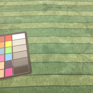 Garden Green Striped Damask | P.Kaufmann | Printed Home Decor Fabric | By The Yard | 54 inch Wide