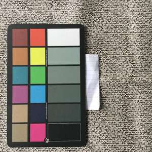 1 Yard Piece of Black and White Peppered Upholstery Fabric | 57 Wide | By the Yard | Durable