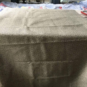 1 Yard Piece of Black and White Peppered Upholstery Fabric | 57 Wide | By the Yard | Durable