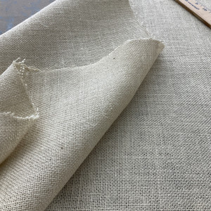 Wheat / Off-White Jute Fabric | Decorative Burlap |  Party Decor / Crafts | 54" Wide | By the Yard