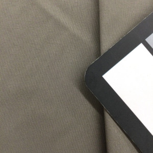 Grey Supplex Fabric with Black Coated Backing | Outdoor Apparel / Bags | 54" Wide | By the Yard