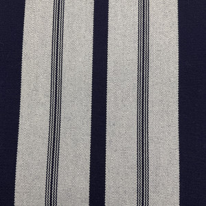 Sunbrella Captain Navy/Natural Classic 4902-0000 | 46 Inch Awning & Marine Fabric | By the Yard