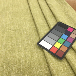 Dilly in Olive | Two-Toned Light Green | Linen-like Woven Fabric | Lightweight Upholstery | Slipcovers / Drapery | 54" Wide | By the Yard