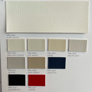 Ivory Off White Marine Vinyl Fabric | MRL-3201 | MARLIN Softside Marine Vinyl By Spradling | Upholstery Vinyl for Boats / Automotive / Commercial Seating | 54 Wide | By The Yard