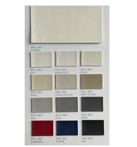 Storm Dark Blue Marine Vinyl Fabric | ANC-1851 | Spradling Softside ANCHOR | Upholstery Vinyl for Boats / Automotive / Commercial Seating | 54"W | BTY