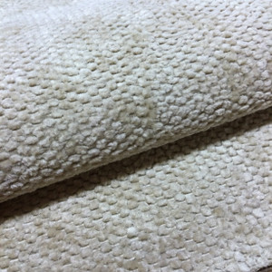 2.75 Yard Piece of Beige Chenille  | Upholstery Fabric | Regal Fabrics | 54" Wide | By the Yard