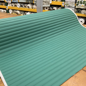 Seaquest Roll N Pleat | Peacock Teal Green | PSQ-109 | PLEATED MARINE VINYL Fabric | SUN + SALT PROOF | 54 wide | By the Yard