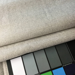 4.875 Yard Piece of Hubbard in Flax by Richloom | Heavy Duty Upholstery Fabric | 54 W | By the Yard