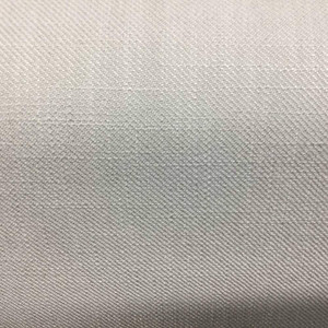1.25 Yard Piece of Off White Upholstery/Curtain Fabric with Green Tint | Linen Slub Twill