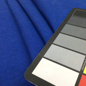 4 Yard Piece of Heathered Royal Blue | Indoor / Outdoor Furniture Weight Fabric | Sunbrella-like | 54" Wide | By the Yard