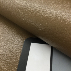 Stone Brown | Faux Leather Grain | Marine, Boat, & Auto Vinyl Fabric | UV + Salt Water Proof | 54" Wide | By the Yard