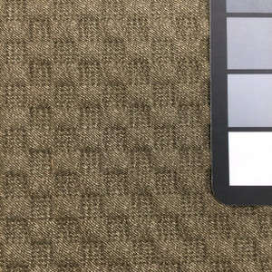 Delicia in Teak | Upholstery Fabric | Teak Brown Pre Quilted Check | 54 wide | By The Yard