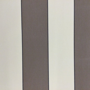 Striped Outdoor Fabric | Brown / Beige | Patio & Marine Upholstery / Awnings | WATERPROOF | Sunbrella-Like | 47" Wide | By the Yard