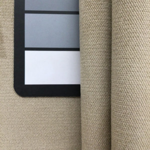 Melon in Mushroom | Velvet Upholstery Fabric | Solid Taupe | Microfiber Velvet | 54 wide | By The Yard