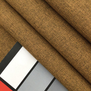Heathered Peanut Brown Gabardine |  Drapery / Lightweight Upholstery Fabric | 100% Polyester | 54" Wide | By the Yard