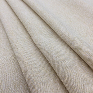 Heathered Vanilla Gabardine |  Drapery / Lightweight Upholstery Fabric | 100% Polyester | 54" Wide | By the Yard