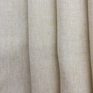 Heathered Vanilla Gabardine |  Drapery / Lightweight Upholstery Fabric | 100% Polyester | 54" Wide | By the Yard
