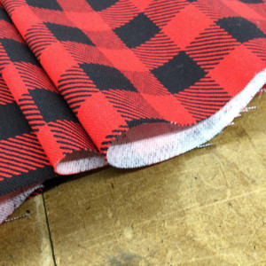 Buffalo Plaid | Red / Black | Home Decor  / Drapery Fabric | Premier Prints | 100% Cotton | 54" Wide | By the Yard
