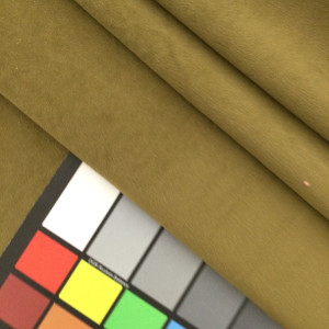Olive Green | Lightweight Velvet | Upholstery / Drapery Fabric | 54" Wide | By the Yard