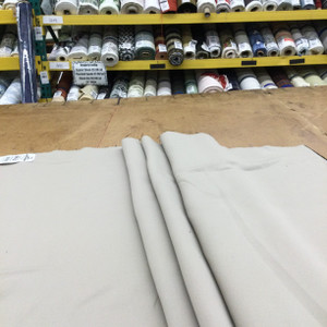 Smooth Solid Beige | Drapery / Upholstery / Slipcover Fabric | 54" Wide | By the Yard