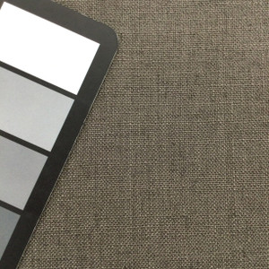 2 Yard Piece of Solid Grey Slub Weave | Upholstery / Slipcover Fabric | 54" Wide | By the Yard