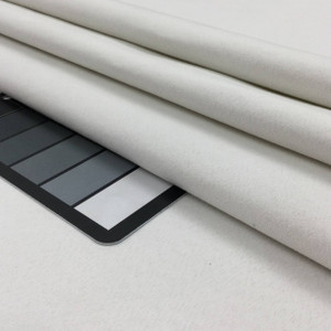 Solid White Microsuede Fabric | Upholstery / Slipcovers | Heavy Weight | 54" Wide | By the Yard | Montana in White