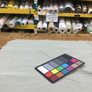 Canvas Fabric in Light Sage Green | Upholstery / Slipcovers | 54" Wide | By the Yard | Patagonia in Silver Spruce