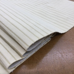 Light Tan Wide Wale Corduroy Fabric | Upholstery | Soft | 54" Wide | By the Yard | Belfort in Linen