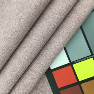 Rose Pink Brushed Polyester Fabric | Drapery / Upholstery | Medium Weight | 54" Wide | By the Yard | Ennis in Rose Quartz