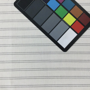 Striped Cotton Fabric in Off White and Grey | Slipcovers / Upholstery | 100 % Cotton | 54" Wide | By the Yard | Railey in Carbon