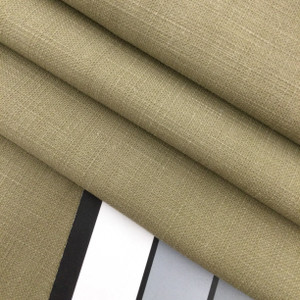 Taupe Slub Weave Cotton Canvas / Duck Fabric | 7 oz. | Slipcovers | 54" Wide | By the Yard | Tempo in Khaki
