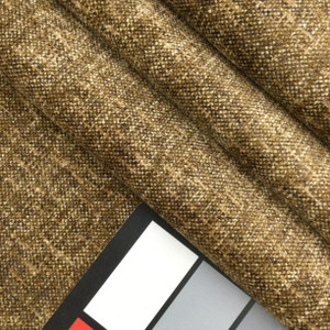 Chenille Fabric | Variegated Brown | Heavyweight Upholstery | 54" Wide | By the Yard | Electra in Oak