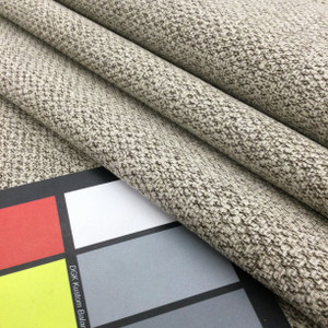 Brown and Linen Woven Fabric | Upholstery / Slipcovers | Medium Weight | 54" Wide | By the Yard