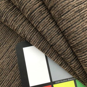 Mink Brown Chenille Fabric | Heavyweight Upholstery | 54" Wide | By the Yard | Kirby in Mink