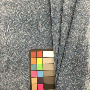 Chenille Fabric | Variegated Blue and Lavender | Heavyweight Upholstery | 54" Wide | By the Yard