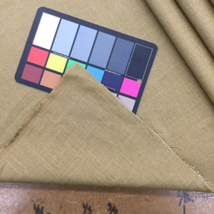 Sand Brown Linen Like Fabric | Drapery / Upholstery | Medium Weight |  54" Wide | By the Yard
