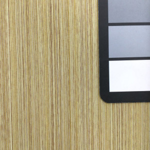 Vertical Micro Striped Fabric in Olive Green and Brown | Upholstery / Drapery | Medium weight | 54" Wide | By the Yard