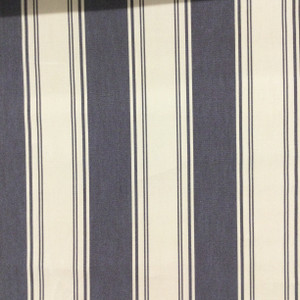 Chocolate Brown and Tan Striped Fabric | Outdoor Awning / Upholstery Fabric | Sunbrella-like | 46" Wide | By the Yard