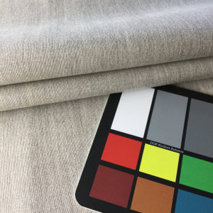 3.5 Yard Piece of Light Two Toned Gray | Indoor / Outdoor Fabric | Upholstery / Drapery | 54 Wide | By the Yard