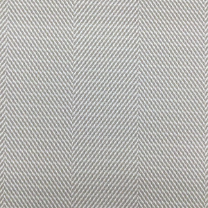 5 Yard Piece of Large Scale Herringbone Jacquard Fabric | Beige / Off White | Heavyweight Upholstery | 54" Wide | By the Yard