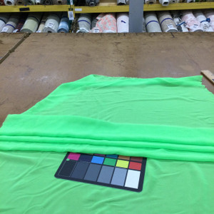 Solid Lime Green Sheer Chiffon Fabric  | 100 % Polyester | Special Occasion | Clothing and Apparel | 60 Inch Wide | By The Yard