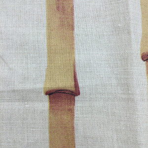 Bamboo Linen Like Fabric in Beige / Tan / Brown | Home Decor / Curtains | Cotton / Linen Blend | 54" Wide | By the Yard