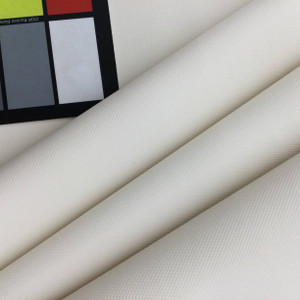 Off White Woven Textured Vinyl Fabric | Marine, Boat, & Auto | UV + Salt Water Proof | 54" Wide | By the Yard