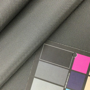 Black Woven Textured Vinyl Fabric | Marine, Boat, & Auto | UV + Salt Water Proof | 54" Wide | By the Yard