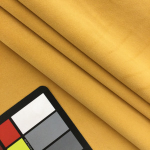 Peachy Orange Velvet Fabric | Solid | Heavyweight | Upholstery | 54" Wide | By the Yard