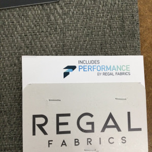 Herringbone Fabric in Charcoal Grey | Home Decor / Upholstery | 100% Polyester | 54" W | By the Yard | Regal Fabrics "Reach in Charcoal"